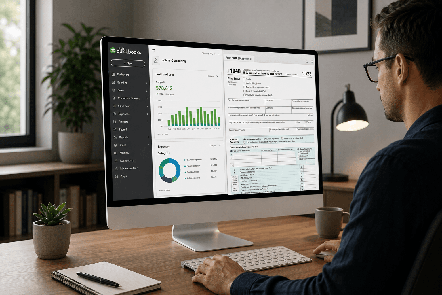 Pear Accountants client work session